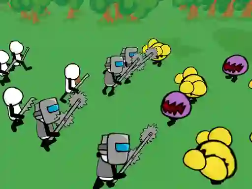 Stickman Gun Battle Simulator — безплатна онлайн игра
