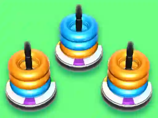 Hoop Stack Color ring — безплатна онлайн игра