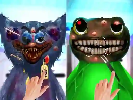 Huggy ASMR Monster Makeover — безплатна онлайн игра