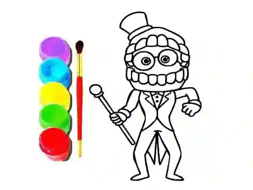 Digital Circus Click and Paint — безплатна онлайн игра