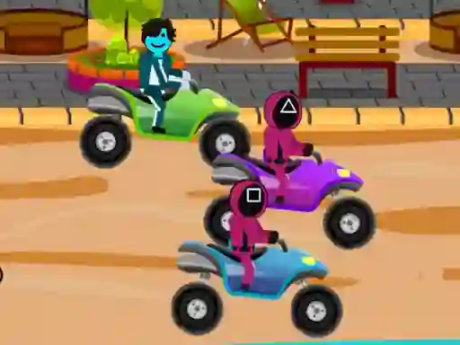 Squid Gamer Buggy Raging — безплатна онлайн игра