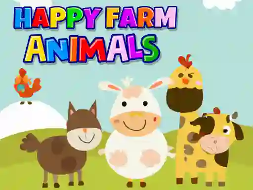 Happy Farm Animals — безплатна онлайн игра