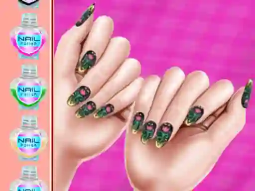 Royal Theme Nail Art DIY — безплатна онлайн игра
