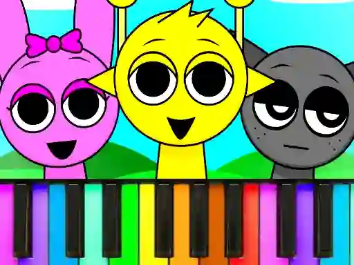 Sprunki Piano Explorer — безплатна онлайн игра
