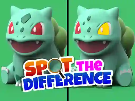 Pokimon Spot the differences — безплатна онлайн игра
