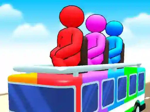 Bus Jam Sort — безплатна онлайн игра