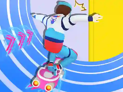 Cyber Surfer Skateboard — безплатна онлайн игра