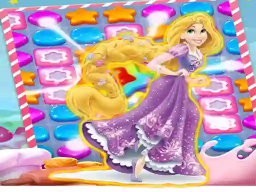 Princess Rapunzel Match3 — безплатна онлайн игра