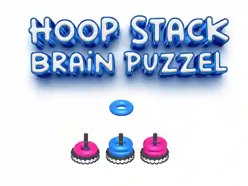 Hoop Stack Brain Puzzle Game — безплатна онлайн игра