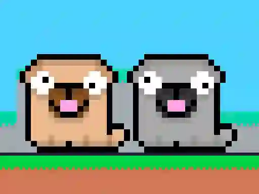 Friends Pug — безплатна онлайн игра