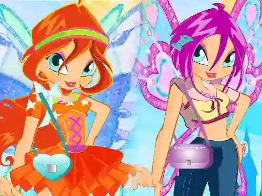 Winx Stylish Dress — безплатна онлайн игра