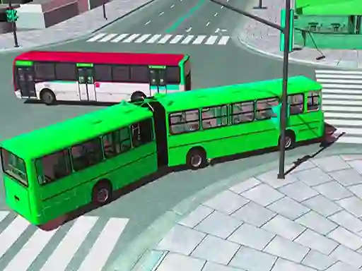 Bus Driving 3d simulator - 2 — безплатна онлайн игра