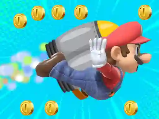 Mario Dash JetPack — безплатна онлайн игра