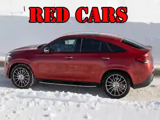 Red GLE Coupe Cars — безплатна онлайн игра