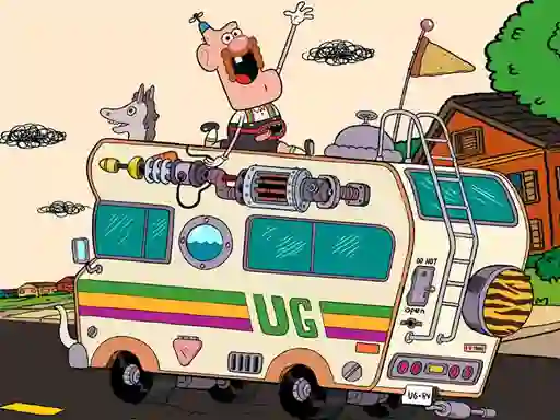 Uncle Grandpa Hidden — безплатна онлайн игра