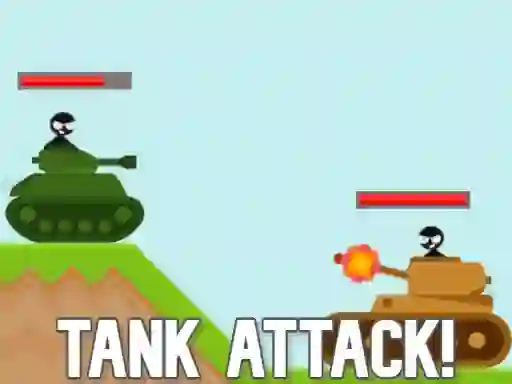 Stickman Tanks — безплатна онлайн игра
