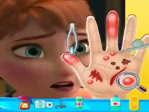 Anna hand doctor — безплатна онлайн игра