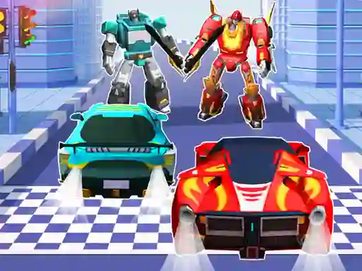 Car Robot Transform Fight — безплатна онлайн игра