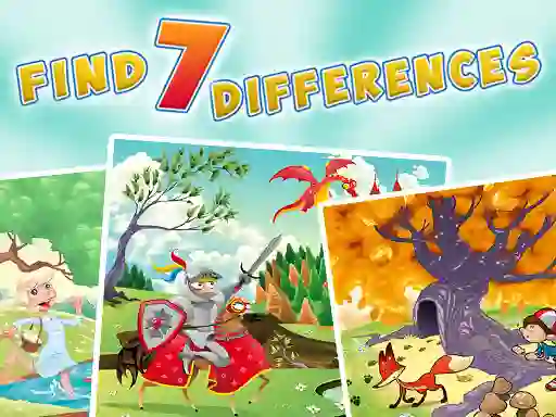 Find 7 Differences — безплатна онлайн игра
