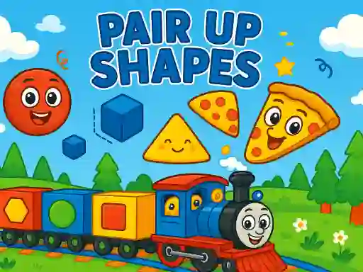 Pair Up Shapes — безплатна онлайн игра