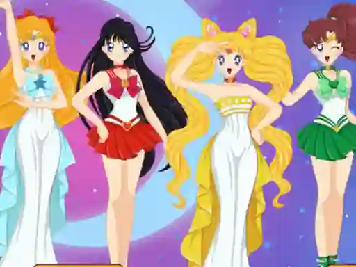 Sailor Moon Character Creator — безплатна онлайн игра