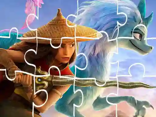 Raya And The Last Dragon Jigsaw — безплатна онлайн игра