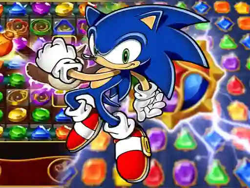 Sonic Gold Match 3 — безплатна онлайн игра