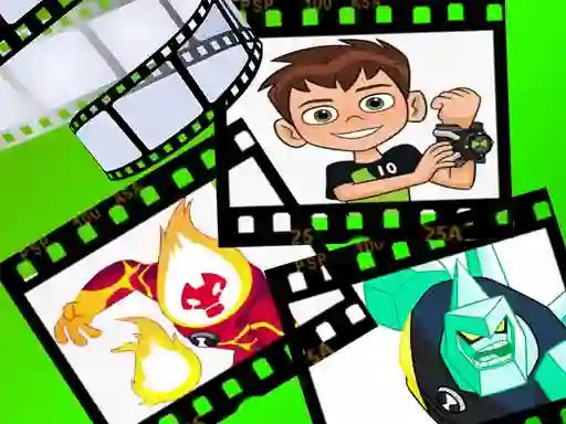 Ben 10 Create Scene — безплатна онлайн игра