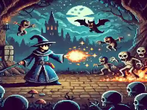 Pixel Wizard — безплатна онлайн игра