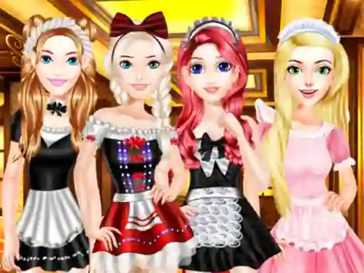 Fashion Maid Coffee — безплатна онлайн игра