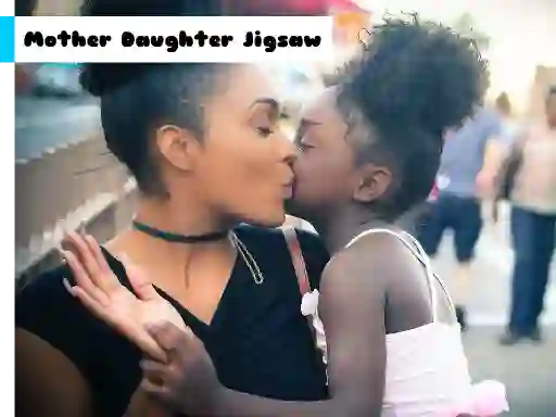 Mother Daughter Jigsaw — безплатна онлайн игра