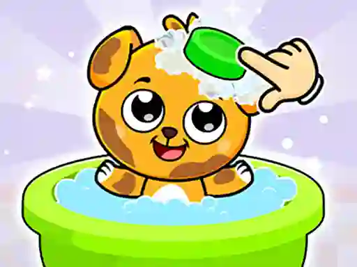 Cute Baby Pet Care — безплатна онлайн игра