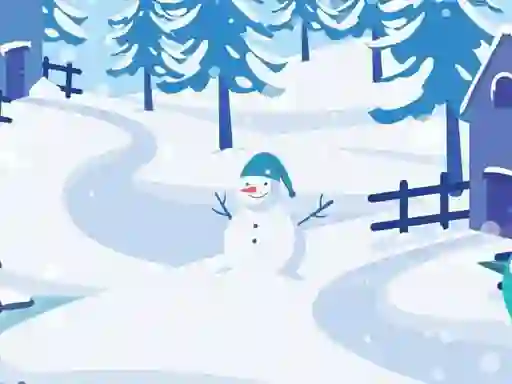 Happy Snowman Hidden — безплатна онлайн игра