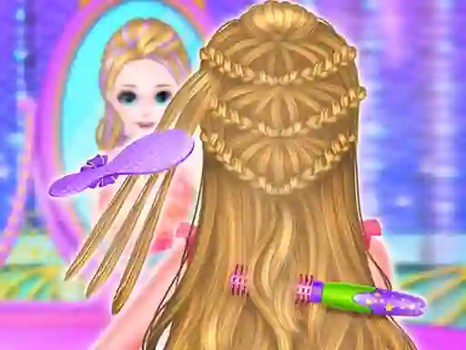 Princess Hair Spa Salon — безплатна онлайн игра