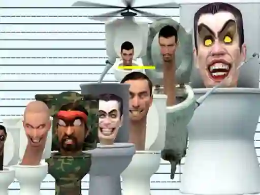 Skibidi Toilet Five Difference — безплатна онлайн игра