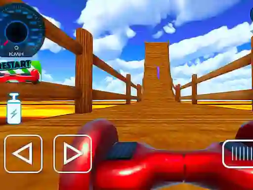 Hoverboard Stunts Hill Climb — безплатна онлайн игра