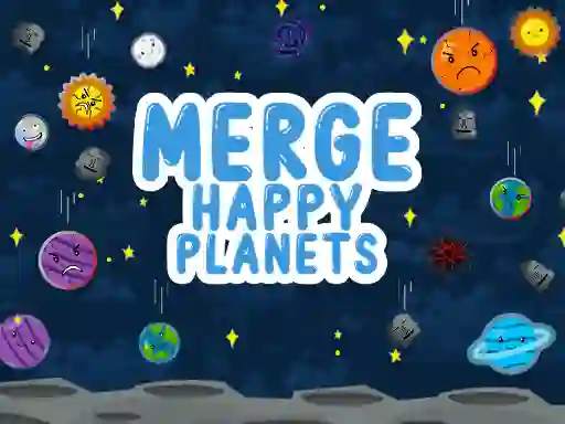 Merge Happy Planets — безплатна онлайн игра