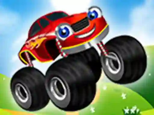 Monster Trucks Kids Racing — безплатна онлайн игра