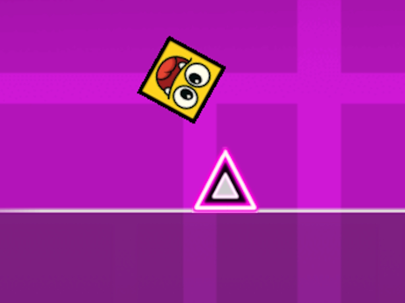 Игра Playster in the Geometry Dash онлайн