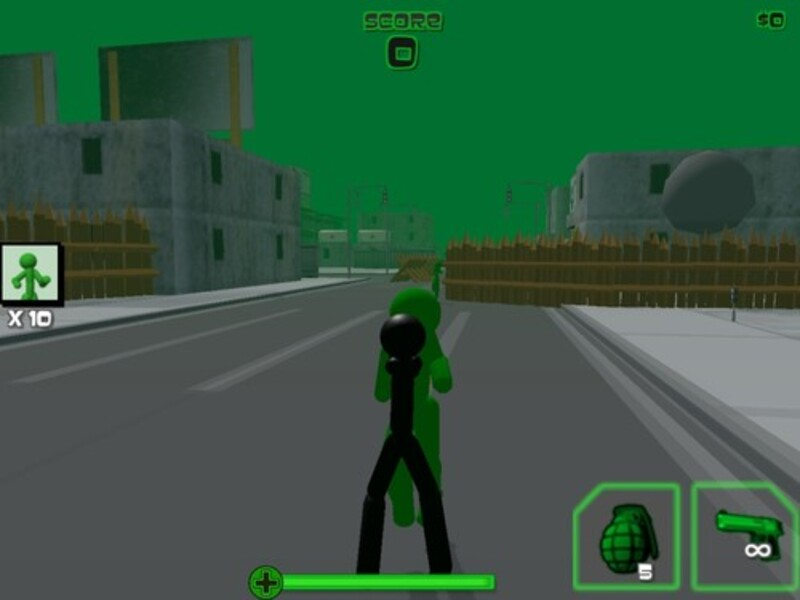 Игра Стил: зомби снимане 3D онлайн