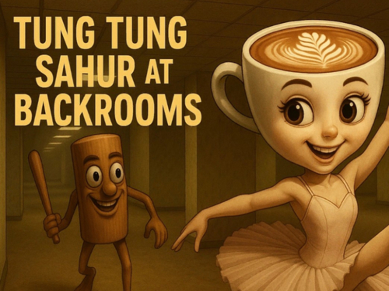 Игра Tung Tung Sahur в комунални стаи онлайн