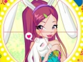 Игра Winx Bunny Style: Кръгъл пъзел  онлайн