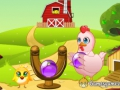 Игра Bubbles и пилета  онлайн