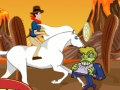 Игра Cowboy: Стрелба зомбита  онлайн