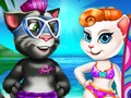 Игра Ангела И Том бряг Почивка  онлайн
