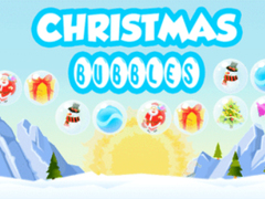 Игра Коледни Bubbles  онлайн