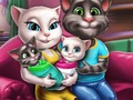 Игра Ангела Twins Ден на семейството  онлайн
