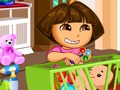 Игра Дора Бебе Грижа Slacking  онлайн
