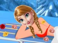 Игра СПА център за ледени принцеси рози онлайн
