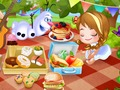 Игра Елза принцеса Picnic  онлайн